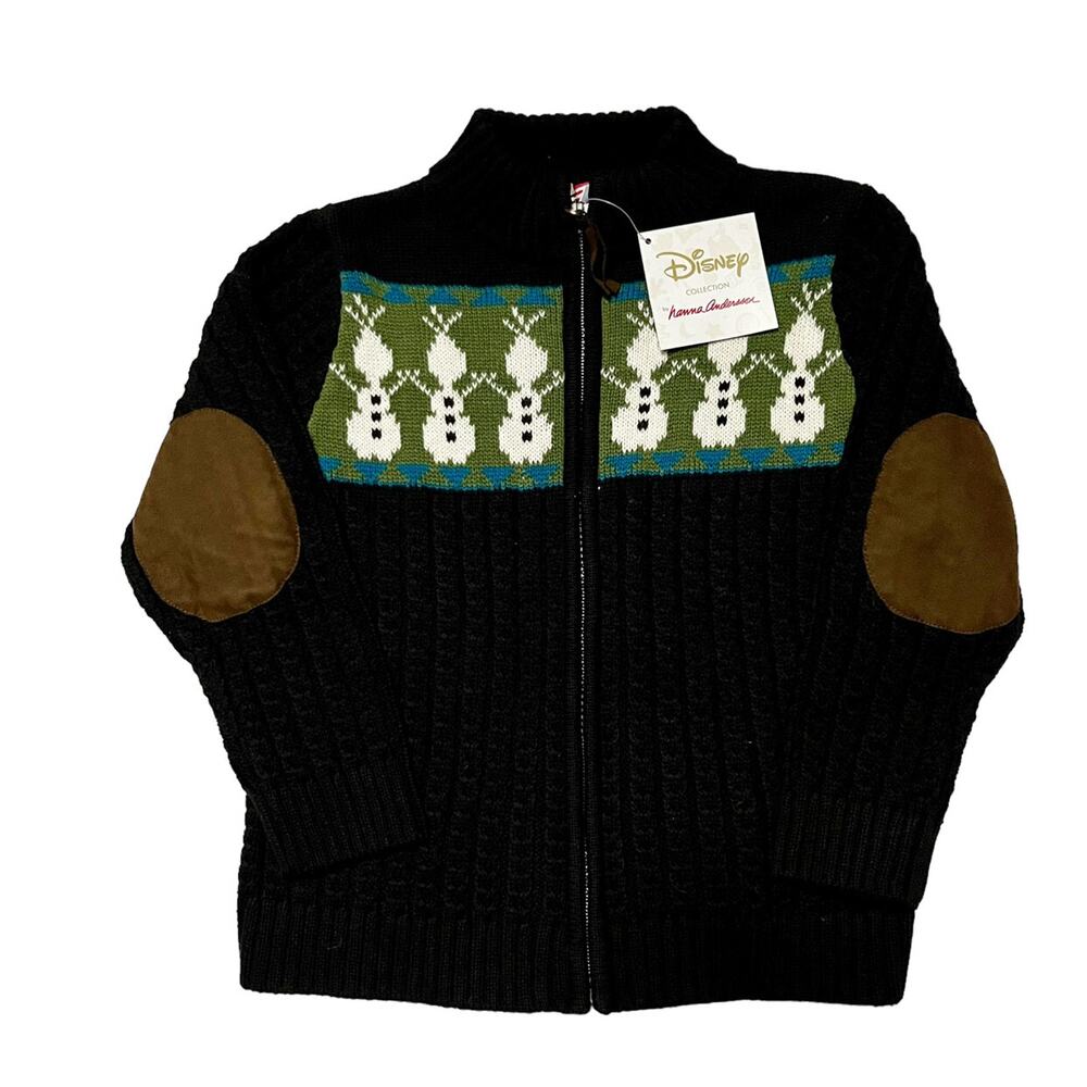 NWT Hanna Andersson Disney Olaf Sweater Size 4